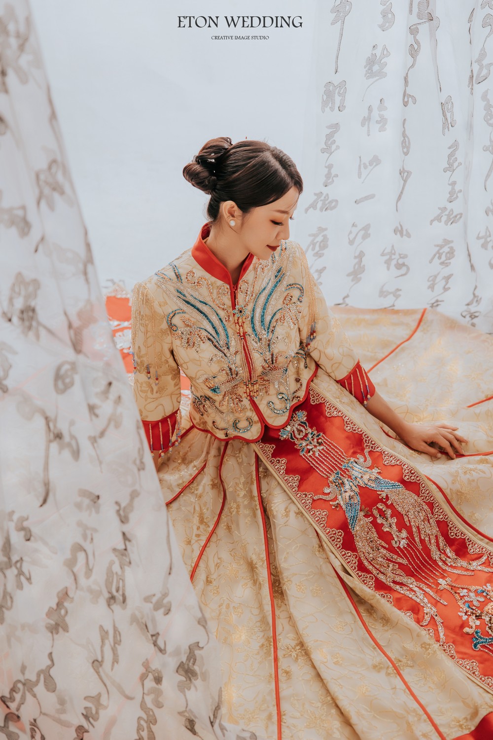 中式禮服,中式禮服出租,秀禾服,秀禾服出租,龍鳳掛,龍鳳掛出租,中式婚紗,中式禮服租借,新中式禮服